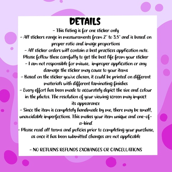 Funny Prey mantis handmade vinyl sticker - Picture 6 of 7